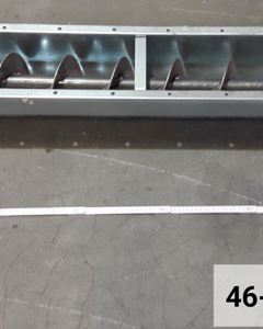 Extension trough auger 152mm 1.5m wo/cover M&M